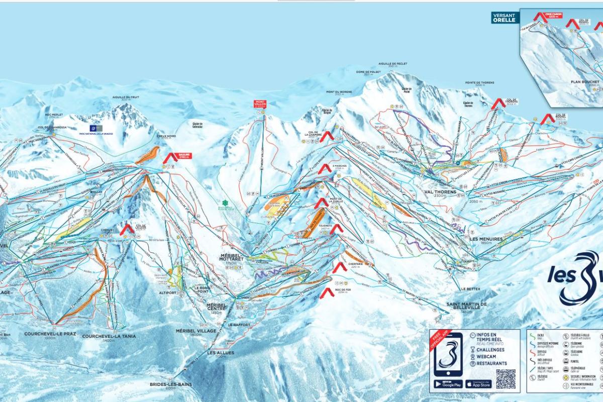 На ски в АЛПИТЕ с чартър - LES MENUIRES / 3 VALLEES 2